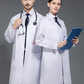 Unisex High Quality Lab Coat Long Sleeve Medical Uniform Doctor Uniform Hospital Wear Easy Care Durable